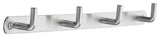 Decorative Hooks For The Home, Brushed Stainless Steel