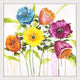 Marmont Hill, "Cheery Bloomers I" by Julie Joy Framed Painting Print, 12x12