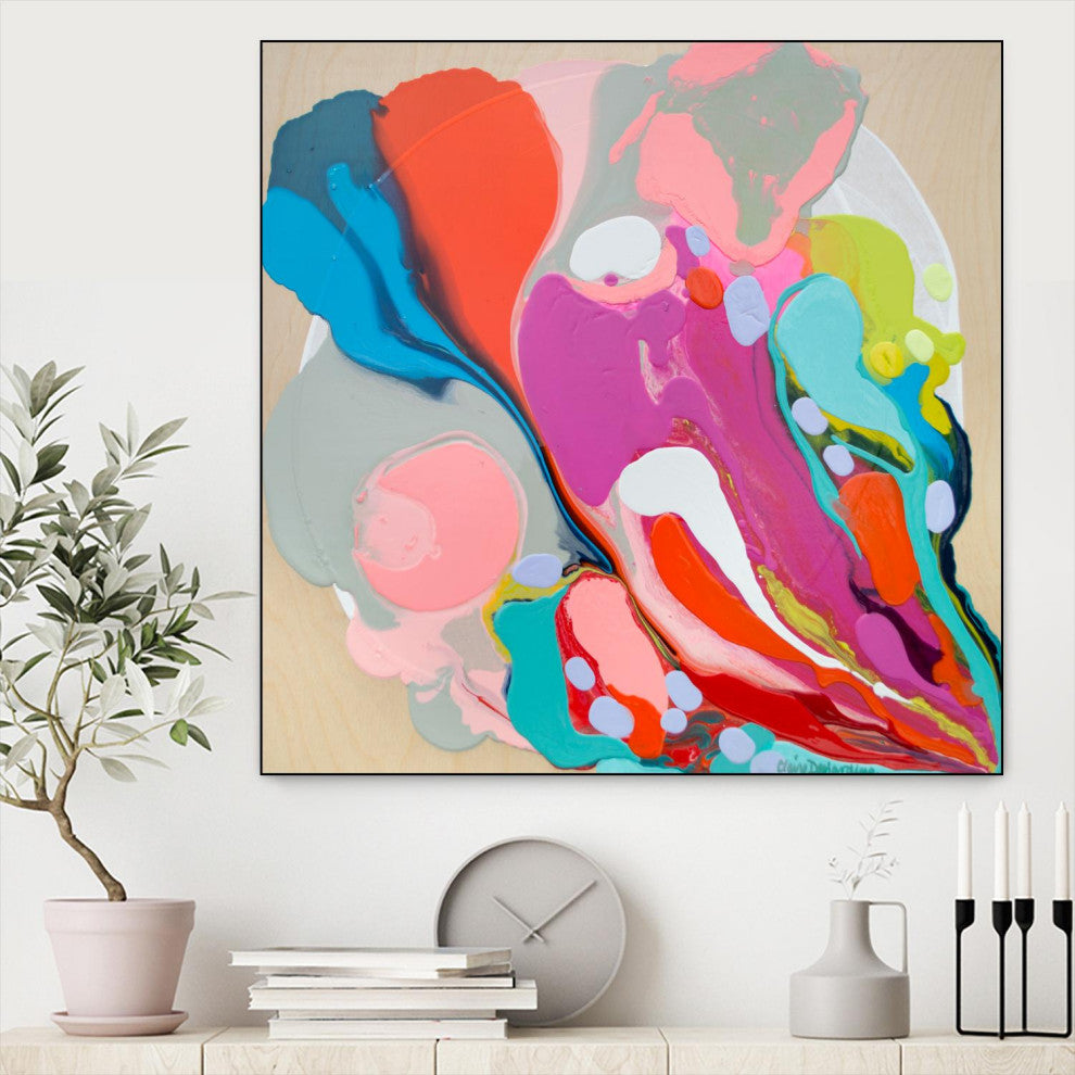 "A mending Hand" Framed Canvas by Giant Art 20"x20"