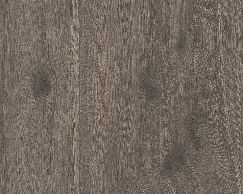 Faux Textured Wallpaper Wood, 300432, Dark Brown, Sample