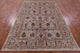 6' 10" X 9' 11" Persian Tabriz Hand-Knotted Wool Rug Q10568