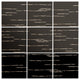 Deny Designs Iveta Abolina La Jardin Noir IV Wood Wall Mural, 4'x4'