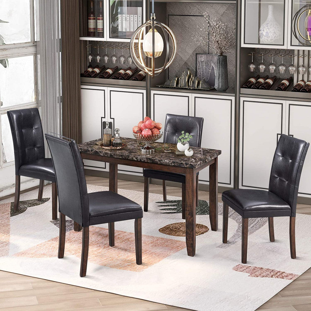 5 Piece Dining Table Set