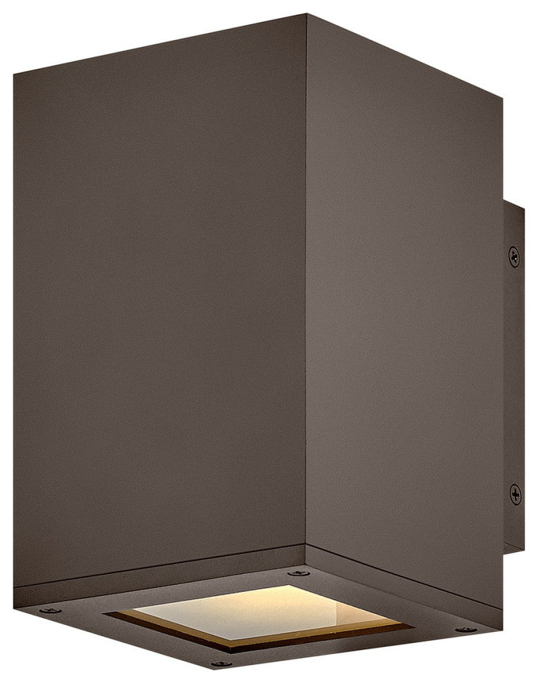Tetra LED Wall Mount, Architectural Bronze
