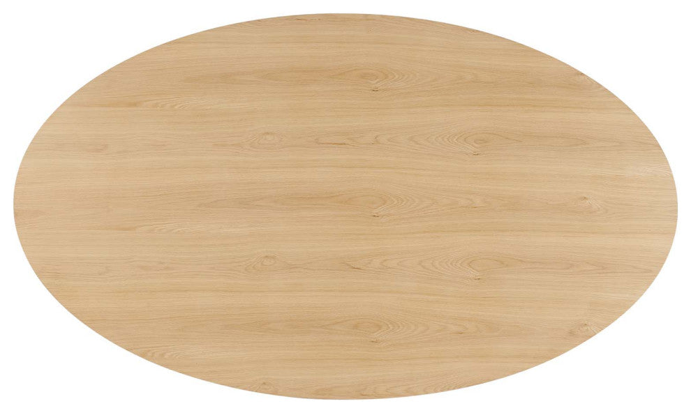 Provision 75" Oval Dining Table, Oak