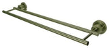 Kingston Brass 24" Dual Towel Bar, Brushed Nickel