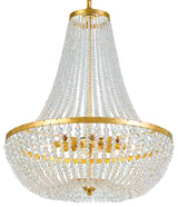 Rylee 8-Light Chandelier, Antique Gold