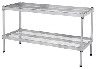MeshWorks Shoe Shelf, Silver