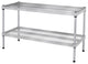 MeshWorks Shoe Shelf, Silver