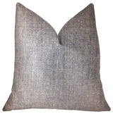 Radiance Blue Luxury Throw Pillow, 12"x20"