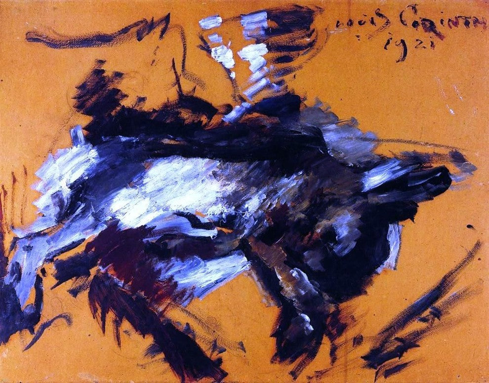 Lovis Corinth The Hare, 21"x28" Gallery Wrapped Canvas Print