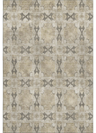 Premium Machine Washable Mayfield AMF564 Beige 3' x 5' Rug
