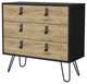 Kimball Hairpin Legs Dresser with 3-Drawers and Modern Design