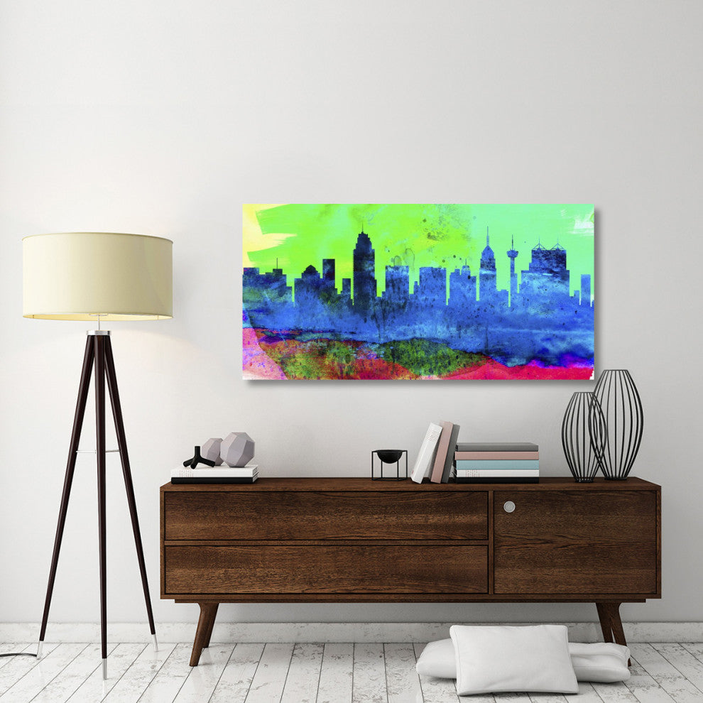 "San Antonio City Skyline" Fine Art Print