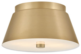 Lark 83511 Tess 2 Light 11"W Flush Mount Ceiling Fixture - Black