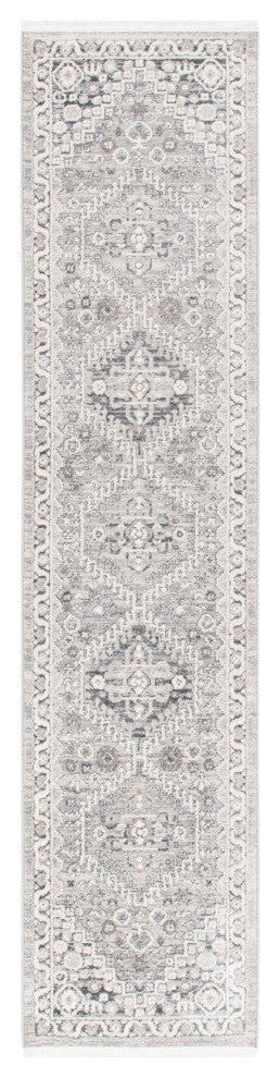 Lauren Ralph Lauren Collection Clover LRL1274 Rug, Grey/Dark Grey, 2'x8'