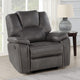 Katrine Manual Recliner, Charcoal