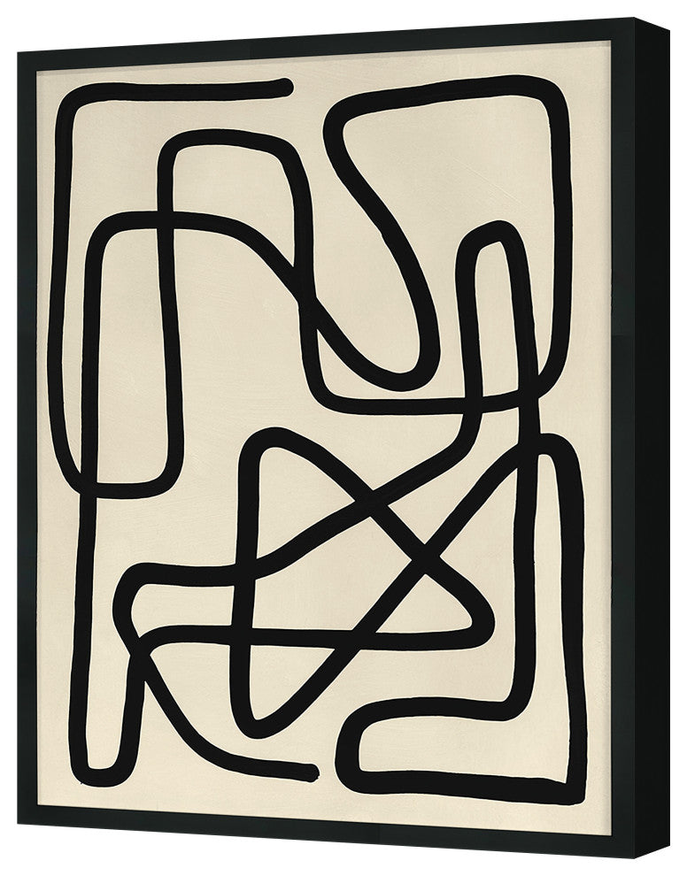 Smooth Moves 1 Fine Art Print, Black, 30"x22"