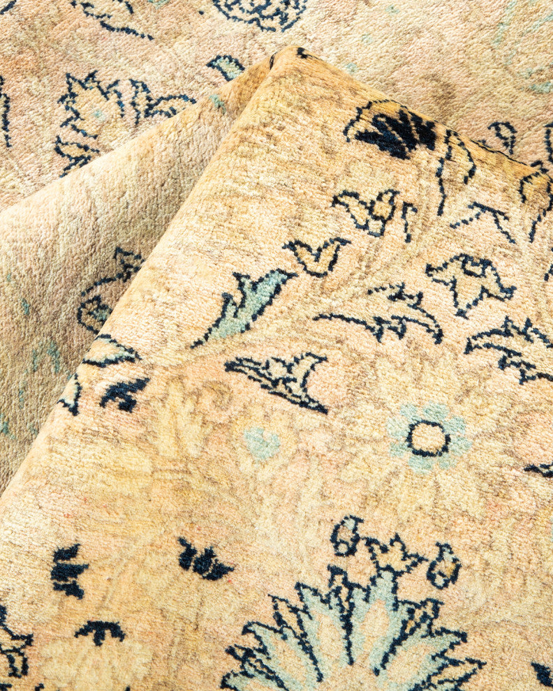 Mogul, One-of-a-Kind Hand-Knotted Area Rug Beige, 6' 2" x 9' 0"