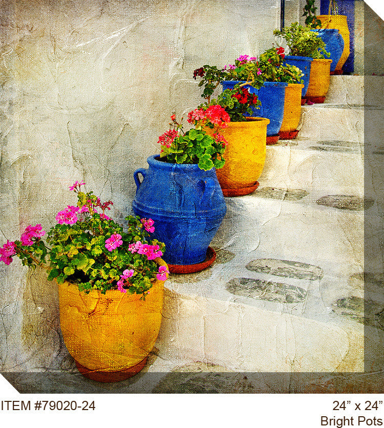 Bright Pots Outdoor Art