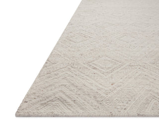 Loloi Raven Ivory / Pebble 18" x 18" Sample Rug