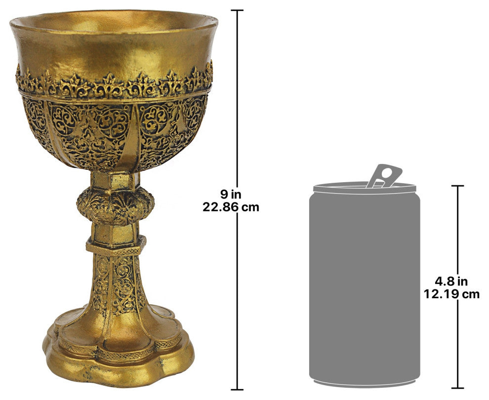 King Arthurs Gothic Golden Chalice