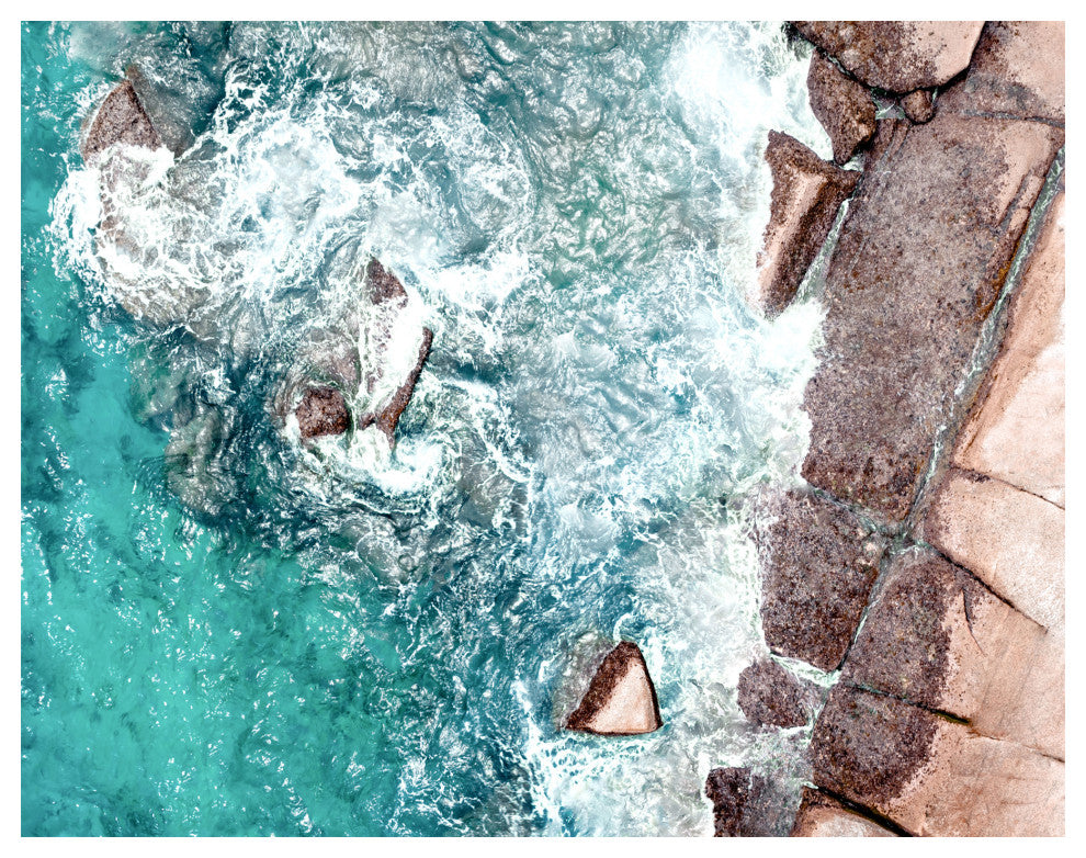 Contemporary Birds Eye View Wall Dcor - Multicolor