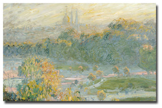 'The Tuileries' Canvas Art by Claude Monet