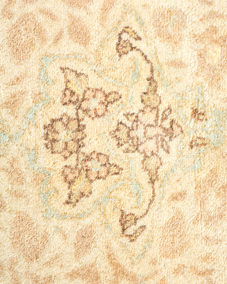 Mogul, One-of-a-Kind Hand-Knotted Area Rug Ivory, 6'2"x9'2"