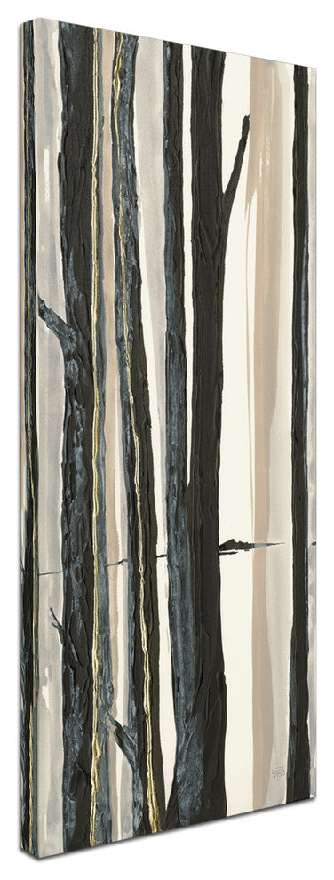 Chris Paschke 'Through the Trees I' Canvas Art, 14x32