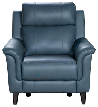 Kester Power Recliner w/Power Head Rest, Masen Bluegray