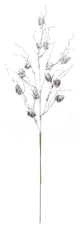Pine Cone Twig Spray, Set of 6