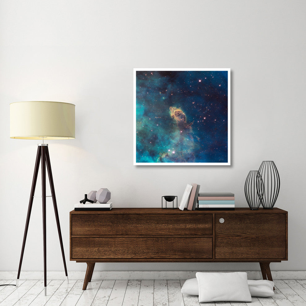 "Jet in Carina -  WFC3 UVIS Full Field" Digital Paper Print by NASA, 38"x38"