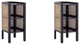 Manhattan Comfort Versailles End Table, Set of 2