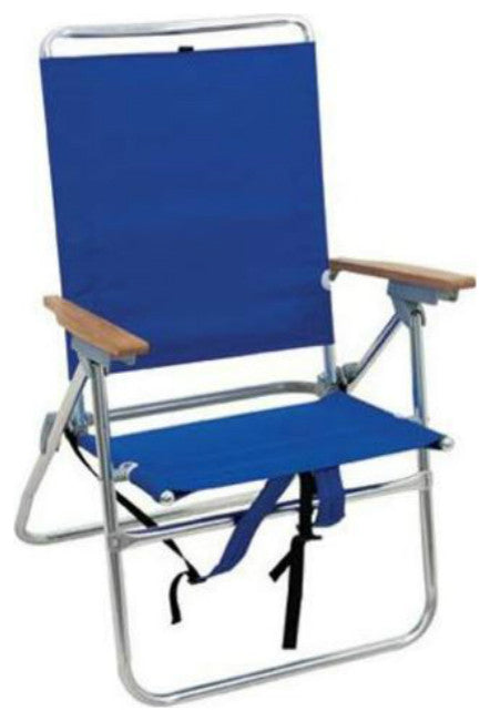 Rio Beach SC642BP-TS Hi-Boy Backpack Beach Chair, 5-Position, Aluminum