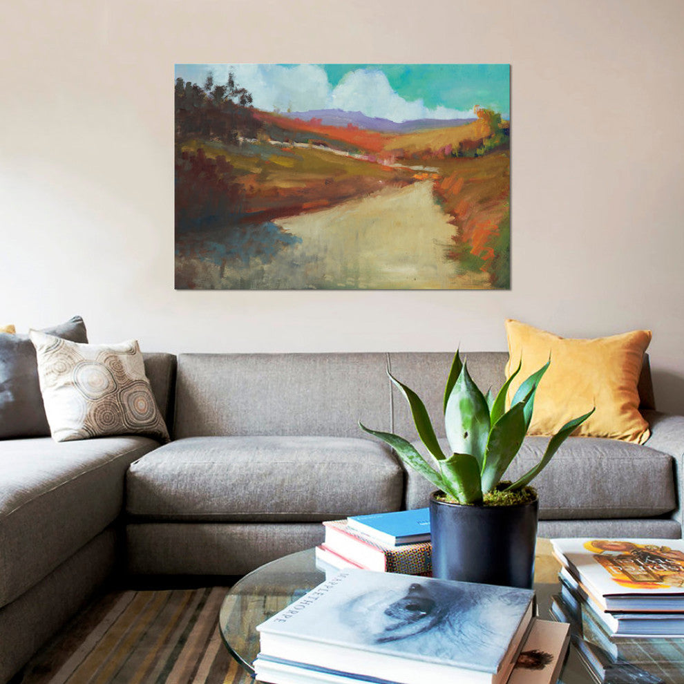 "Country Road III" by Eddie Barbini, Canvas Print, 26"x18"