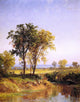 Jasper Francis Cropsey The Pond in Springtime Wall Decal