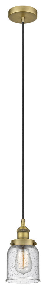 Innovations 616-1PH-BB-G54-LED 1-Light Mini Pendant, Brushed Brass