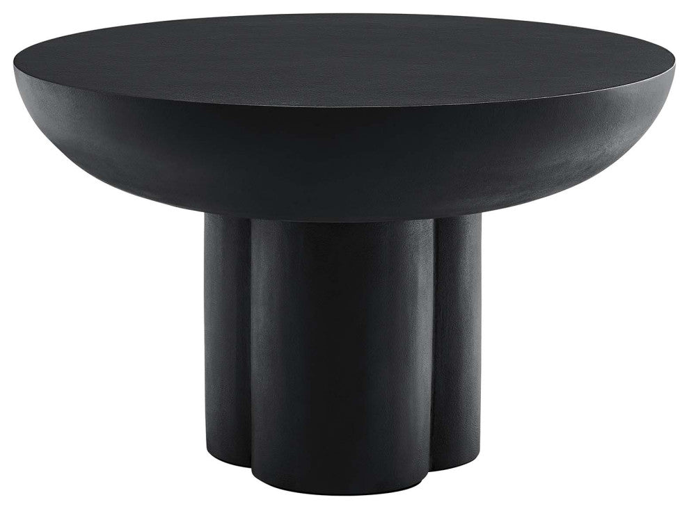 Caspian Round Concrete Coffee Table