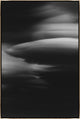 36x54 Lenticular Clouds X, Framed Artwork, Silver