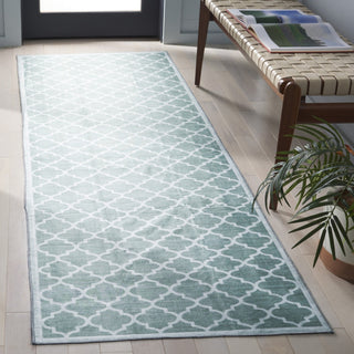Safavieh Arizona Machine-Washable Collection ARZ172 Rug, Sage/Ivory, 2'6"x8'