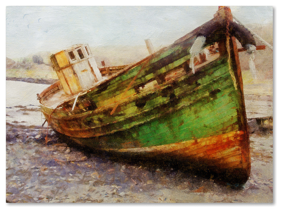 Tina Lavoie 'Old Salt' Canvas Art, 24" x 32"