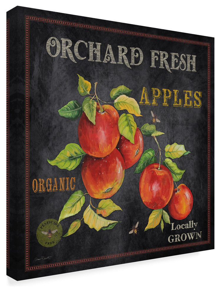 Jean Plout 'Orchard Fresh Apples' Canvas Art