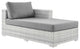Convene Outdoor Patio Right Chaise Light Gray Gray