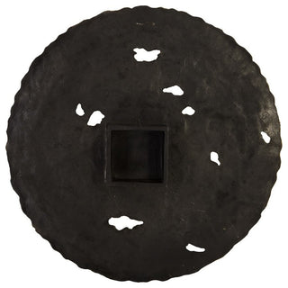 Molten Disc Wall Art, Gold Leaf, Large