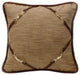 Pillow With Buckle Corners, 18x18
