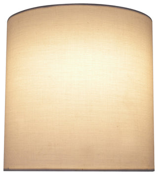 58302 Drum Shape UNO Lamp Shade, Off White 8"x8"x8"