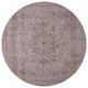 Ahgly Company Indoor Round Mid-Century Modern Area Rugs, 5' Round