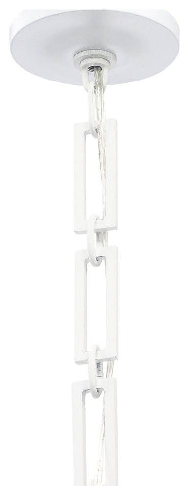 Crystorama Lighting Group 8685 Alston 2 Light 10"W Mini Pendant - Matte White /