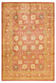 Mogul, One-of-a-Kind Hand-Knotted Area Rug  - Orange, 6' 1" x 9' 0"